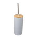 grey toilet brush