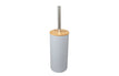 grey toilet brush