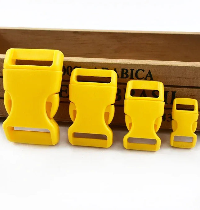 10/20Pcs 10-25mm Colored Plastic Hook Bag Strap Fasteners Quick Release Buckle Webbing Belt Buckles Dog Coller Adjust Hasp Clasp