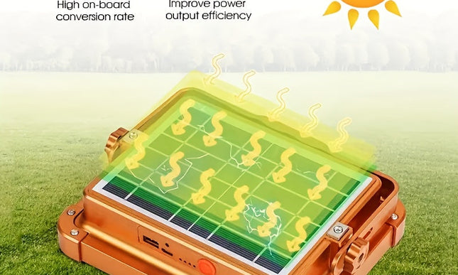 LED Solar Handheld Lamp for Outdoor Lighting