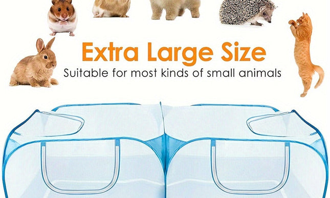 Pet Playpen Portable Outdoor Cage-1