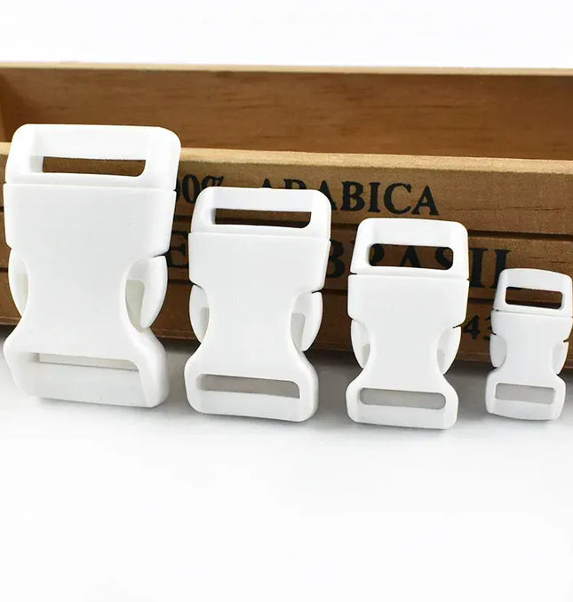 10/20Pcs 10-25mm Colored Plastic Hook Bag Strap Fasteners Quick Release Buckle Webbing Belt Buckles Dog Coller Adjust Hasp Clasp