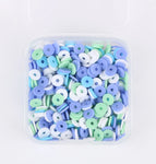 blue green white