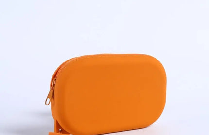 Portable Silicone Underwear Storage Bag Large Capacity Waterproof Zipper Pouch Desktop Storage Toiletries Bag Lipstick Bags