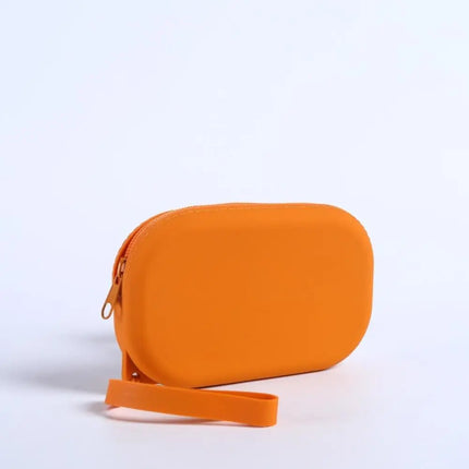 Portable Silicone Underwear Storage Bag Large Capacity Waterproof Zipper Pouch Desktop Storage Toiletries Bag Lipstick Bags