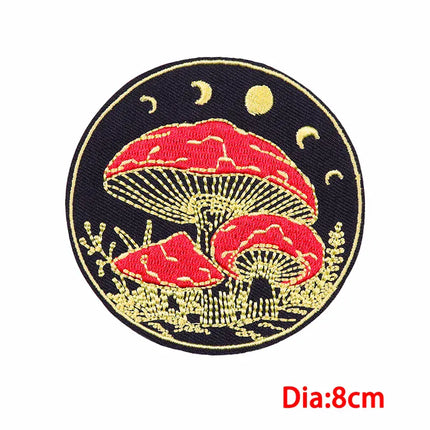 Outdoor Nature Camping Traveler Embroidered Patch Iron On Patches For Clothing Thermoadhesive Patches Hiking Patch For Backpack