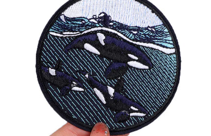 Outdoor Nature Camping Traveler Embroidered Patch Iron On Patches For Clothing Thermoadhesive Patches Hiking Patch For Backpack