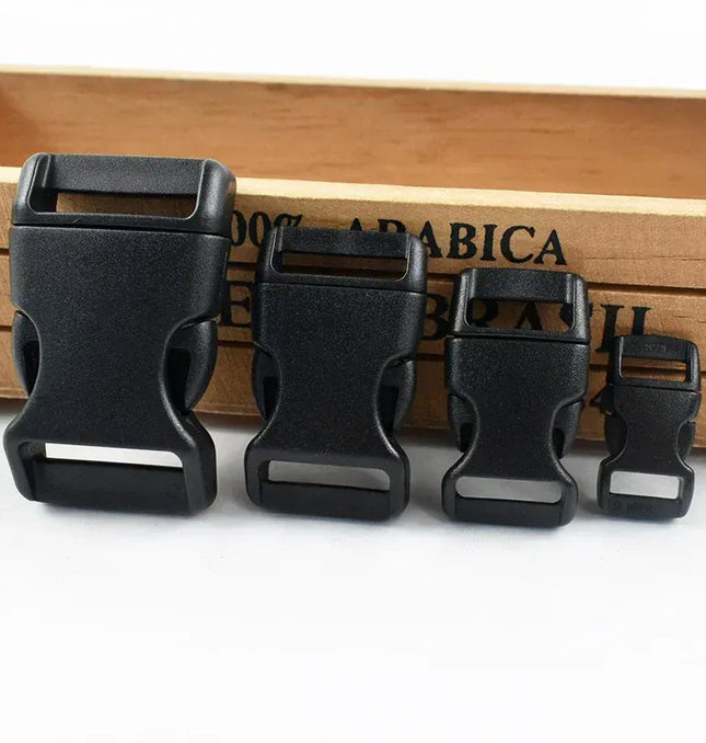 10/20Pcs 10-25mm Colored Plastic Hook Bag Strap Fasteners Quick Release Buckle Webbing Belt Buckles Dog Coller Adjust Hasp Clasp