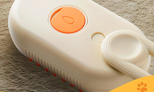 3-in-1 Rechargeable Steam Pet Brush for Cats & Dogs-3