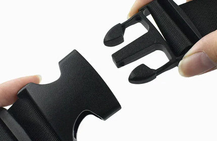EcoWarra 1-5Sets 15-50mm Webbing Straps Plastic Buckles Clip Bag Side Quick Release Buckle Adjust Slider Hook Dog Collar Suit Accessories