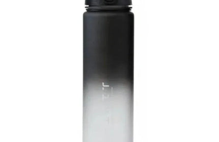 EcoWarra 1000ml-black 500ML/650ML/750ML/1000ML Sports Water Bottle Motivational Leak Proof Portable Reusable Plastic Cups Outdoor Travel Gym Jugs