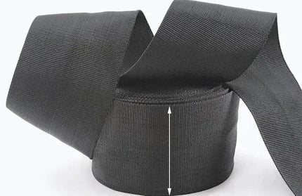 EcoWarra 100mm 8M Meetee 20mm-100mm Nylon Webbing Strap Backpack Bag Safety Ribbon Band Belt Dog Collar Binding Tape DIY Sewing Accessories