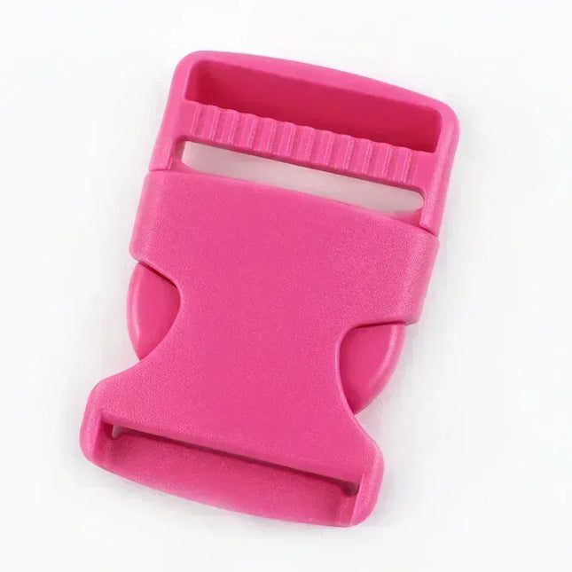 EcoWarra 10Pcs 10-38mm Dog Collar Plastic Buckles Safety Belt Release Buckle Clip Webbing Strap Closure Insert Clasp Backpack Fastener