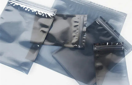 EcoWarra 10Pcs Resealable Antistatic bag, Anti Static Shielding Bag, Selfsealing zipper Bag for Electronic Products, Computer Accessories