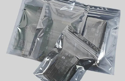 EcoWarra 10Pcs Resealable Antistatic bag, Anti Static Shielding Bag, Selfsealing zipper Bag for Electronic Products, Computer Accessories