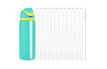 12PCS White