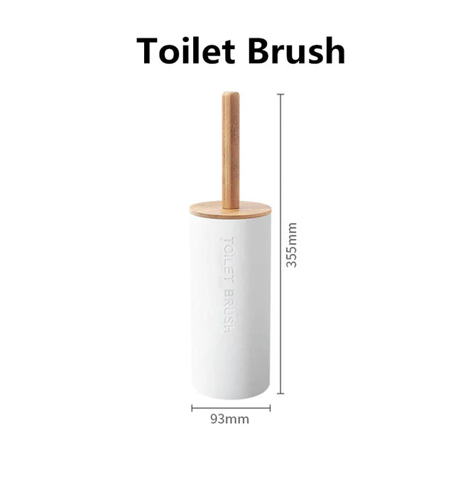 EcoWarra 1pc Bathroom Accessories Soap Dispenser Bottle Dish Washroom Garbage Can Toothbrush Holder Cup Suit Lotion Rack Toilet Brush