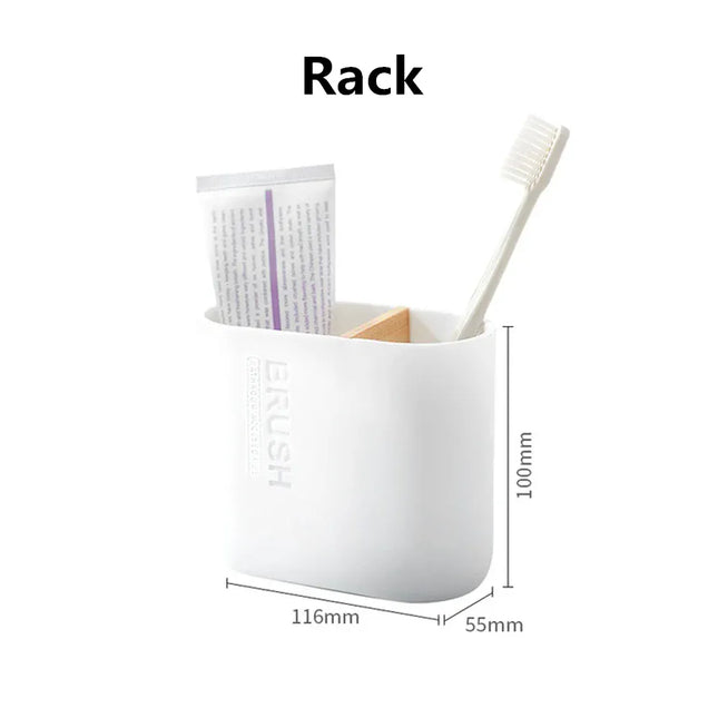 EcoWarra 1pc Bathroom Accessories Soap Dispenser Bottle Dish Washroom Garbage Can Toothbrush Holder Cup Suit Lotion Rack Toilet Brush