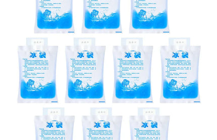 EcoWarra 200ML  10pcs 5/10pcs Cooler Bag,Gel Ice Packs,Reusable Cold Compress Packs,Hot And Cold Gel Iceing Bag,For Injuries,Pain Relief Ice Bag 보냉백
