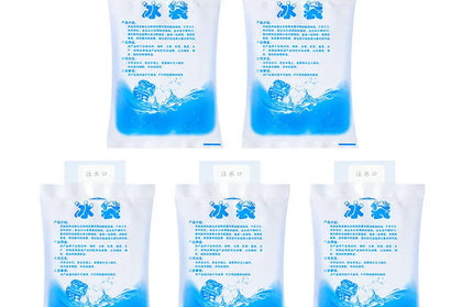 EcoWarra 200ML 5/10pcs Cooler Bag,Gel Ice Packs,Reusable Cold Compress Packs,Hot And Cold Gel Iceing Bag,For Injuries,Pain Relief Ice Bag 보냉백