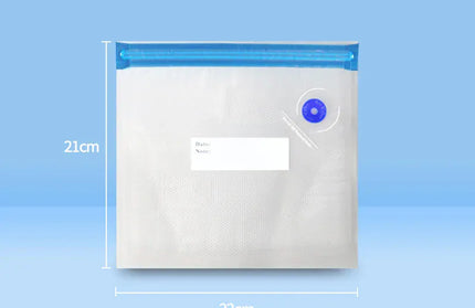 EcoWarra 21x22cm 10pcs Food Vacuum Bags Reusable Vacuum Bags Small Large Size Vacuum Sealed Food Bags Food Storage Bag 10Pcs Vacuum Packaging Bags