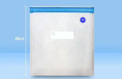 EcoWarra 26x28cm 10pcs Food Vacuum Bags Reusable Vacuum Bags Small Large Size Vacuum Sealed Food Bags Food Storage Bag 10Pcs Vacuum Packaging Bags