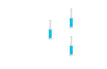3pcs Blue
