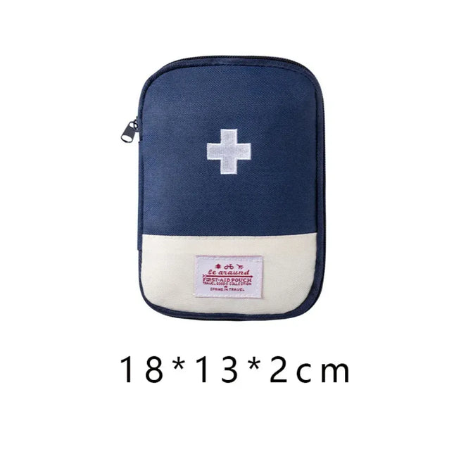 EcoWarra 4 Sizes Portable Medicine Bag Travel First Aid Kit Medicine Bag Storage Bag Survival Kit Medicine Box Outdoor Emergency Camping