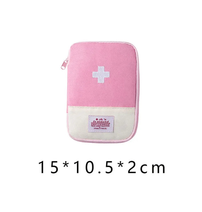EcoWarra 4 Sizes Portable Medicine Bag Travel First Aid Kit Medicine Bag Storage Bag Survival Kit Medicine Box Outdoor Emergency Camping