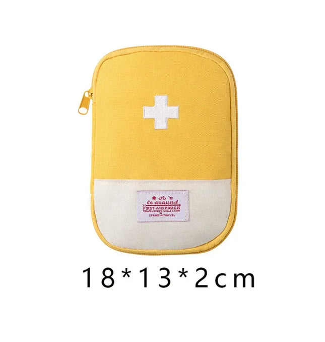 EcoWarra 4 Sizes Portable Medicine Bag Travel First Aid Kit Medicine Bag Storage Bag Survival Kit Medicine Box Outdoor Emergency Camping