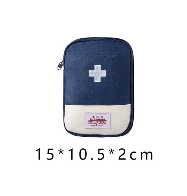 EcoWarra 4 Sizes Portable Medicine Bag Travel First Aid Kit Medicine Bag Storage Bag Survival Kit Medicine Box Outdoor Emergency Camping