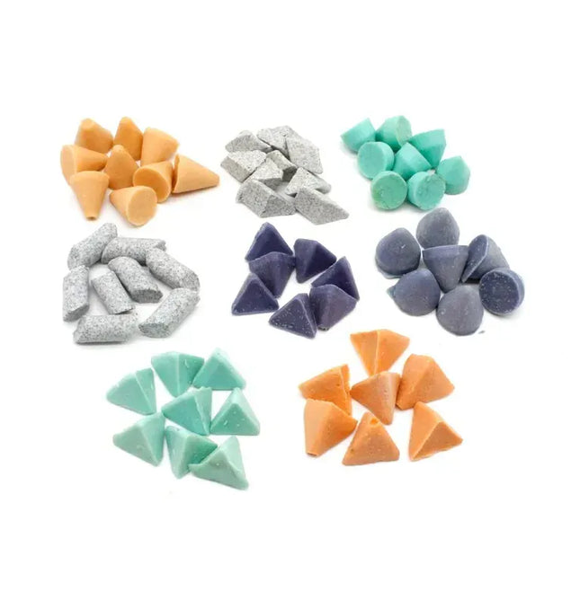 EcoWarra 450g Jewelry Polishing Media Ceramic Stone Abrasive Material For Rotary Vibration Tumbler Machine Jewellery Making Tools