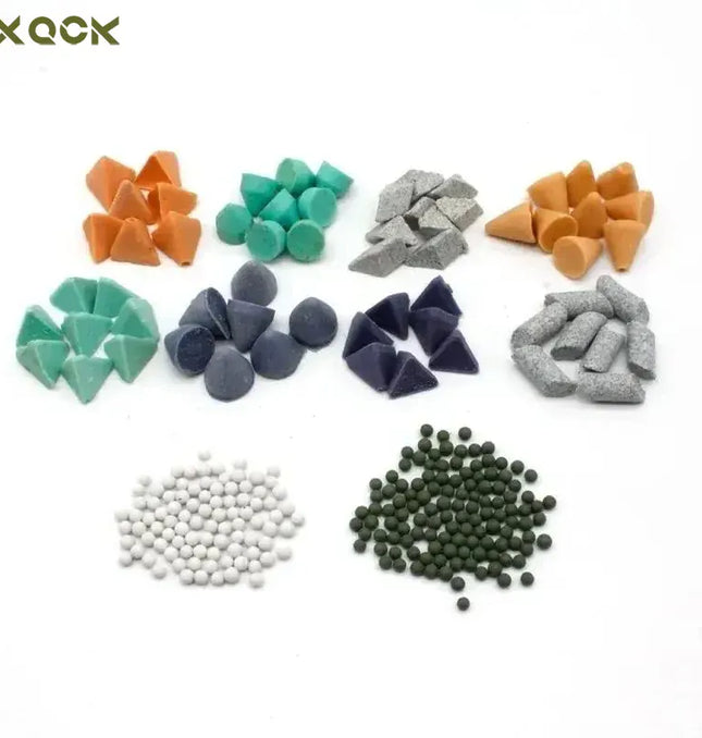EcoWarra 450g Jewelry Polishing Media Ceramic Stone Abrasive Material For Rotary Vibration Tumbler Machine Jewellery Making Tools