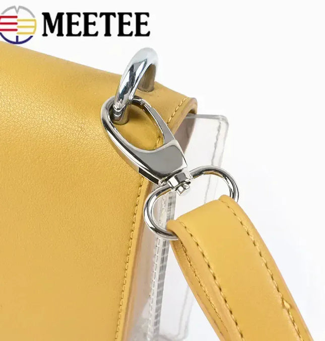 EcoWarra 5/10Pcs 19/25/32/38mm Metal Buckle Swivel Clasp for Strap Dog Collar Webbing Trigger Clip Snap Hooks DIY Bag Buckles Accessories