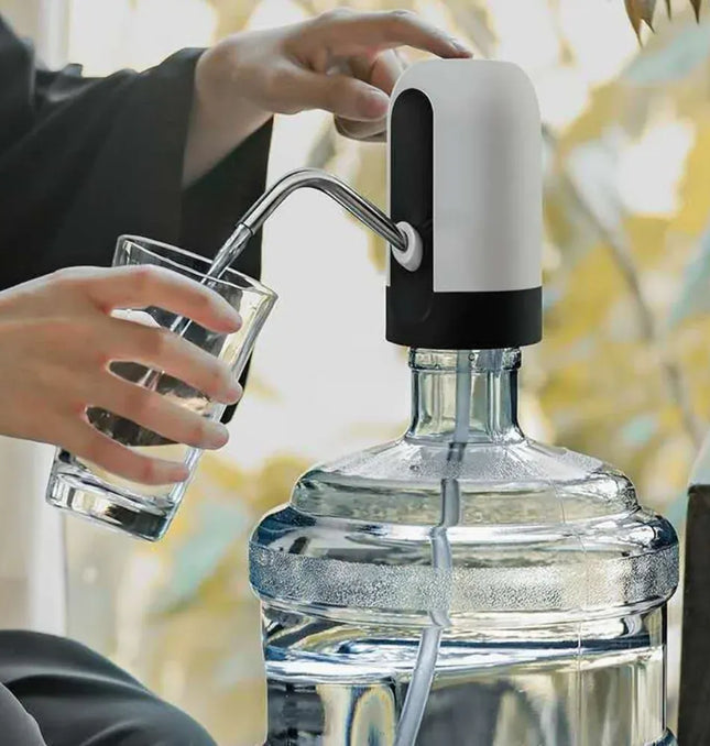 EcoWarra 5 Gallon Water Bottle Dispenser USB Rechargeable Water Bottle Pump Camping Portable Electric Water Dispenser Reusable