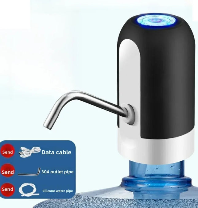 EcoWarra 5 Gallon Water Bottle Dispenser USB Rechargeable Water Bottle Pump Camping Portable Electric Water Dispenser Reusable