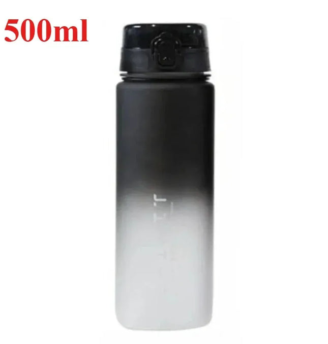 EcoWarra 500ML/650ML/750ML/1000ML Sports Water Bottle Motivational Leak Proof Portable Reusable Plastic Cups Outdoor Travel Gym Jugs