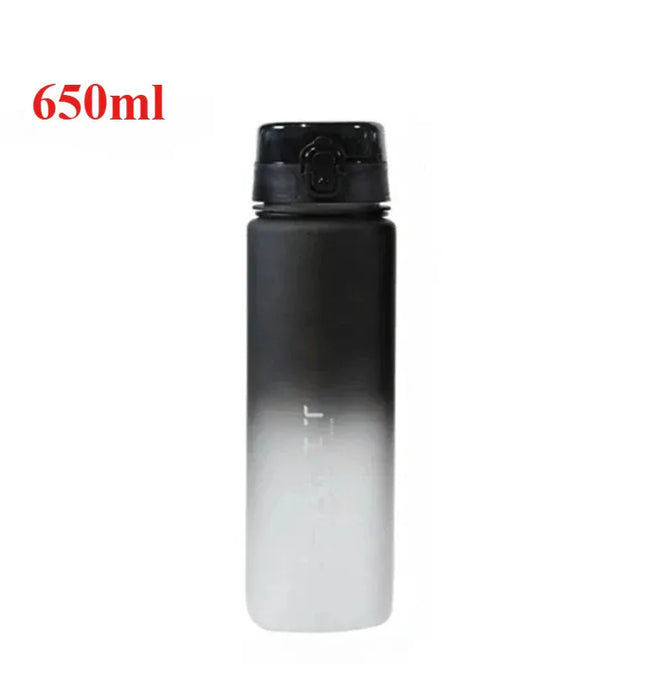 EcoWarra 500ML/650ML/750ML/1000ML Sports Water Bottle Motivational Leak Proof Portable Reusable Plastic Cups Outdoor Travel Gym Jugs