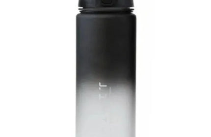 EcoWarra 500ml-black 500ML/650ML/750ML/1000ML Sports Water Bottle Motivational Leak Proof Portable Reusable Plastic Cups Outdoor Travel Gym Jugs