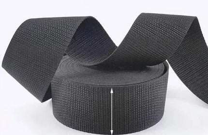 EcoWarra 50mm 8M Meetee 20mm-100mm Nylon Webbing Strap Backpack Bag Safety Ribbon Band Belt Dog Collar Binding Tape DIY Sewing Accessories