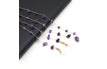80cm / Amethyst