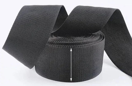 EcoWarra 80mm 8M Meetee 20mm-100mm Nylon Webbing Strap Backpack Bag Safety Ribbon Band Belt Dog Collar Binding Tape DIY Sewing Accessories