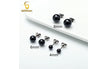 8mm / Black Agate
