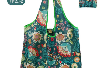 EcoWarra A-030 / 46x60x8cm Large Shopping Bag Reusable Eco Bag Grocery Package Beach Toy Storage Bags Shoulder Shopping Pouch Foldable Tote Pouch Package