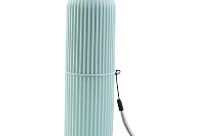 EcoWarra A  blue Portable Toothpaste Toothbrush Protect Holder Case Travel Camping Storage Box Protect Toothbrush Toothpaste from Dirt and Damage