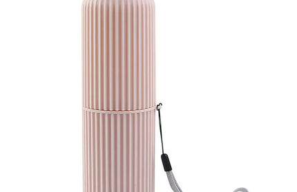 EcoWarra A  pink Portable Toothpaste Toothbrush Protect Holder Case Travel Camping Storage Box Protect Toothbrush Toothpaste from Dirt and Damage