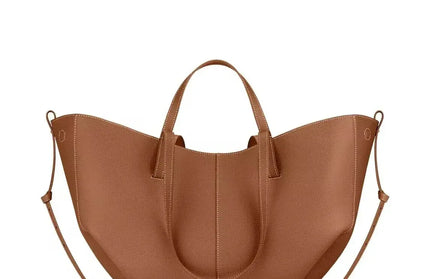 EcoWarra A1 / Small (42 8.5 25cm) Fashionable French wing bag genuine leather tote bag niche hand-held large capacity shoulder underarm bag, good gift