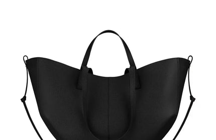 EcoWarra A3 / Small (42 8.5 25cm) Fashionable French wing bag genuine leather tote bag niche hand-held large capacity shoulder underarm bag, good gift