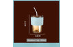 Amber Cup With Blue