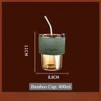 Amber Cup With Green